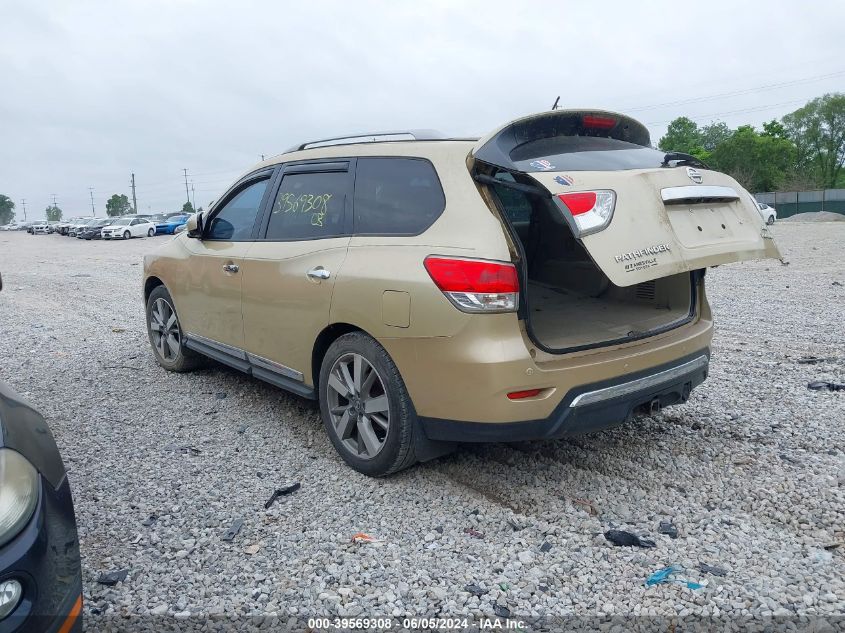 2013 Nissan Pathfinder Platinum VIN: 5N1AR2MM3DC633241 Lot: 39569308