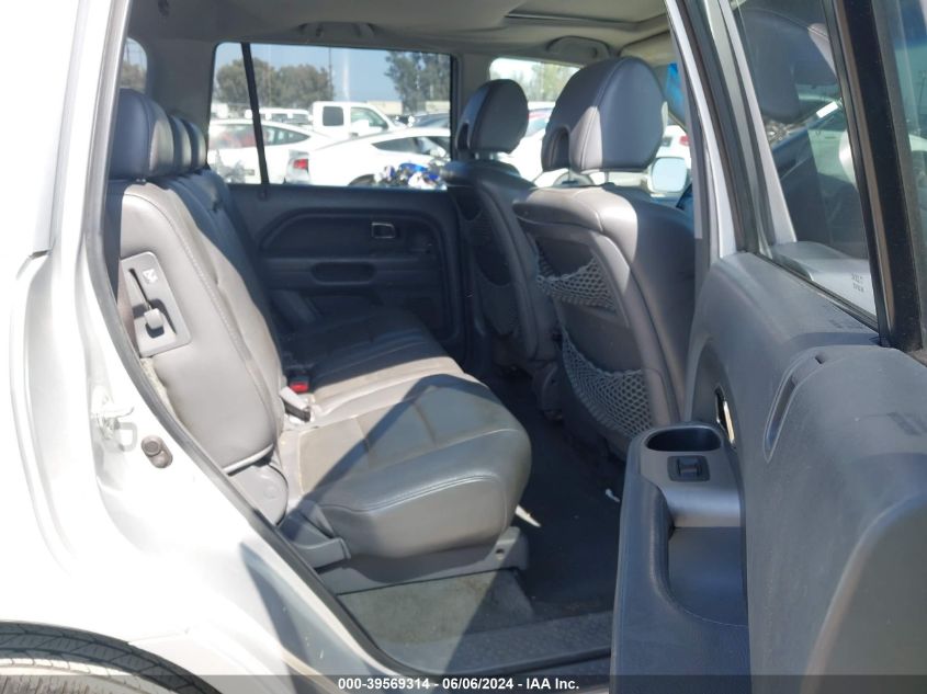 2007 Honda Pilot Ex-L VIN: 5FNYF28787B011709 Lot: 39569314