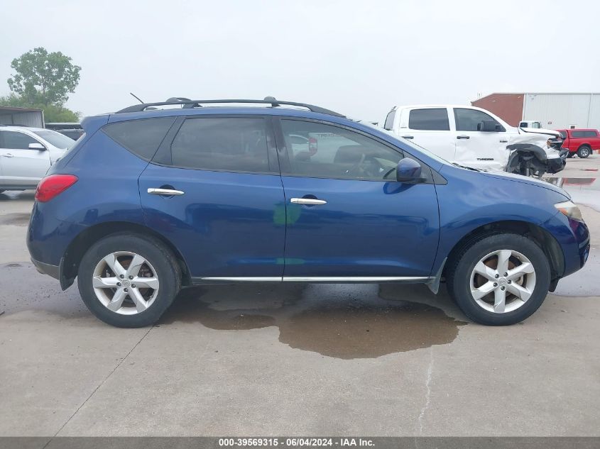 JN8AZ1MU2AW018175 2010 Nissan Murano Sl