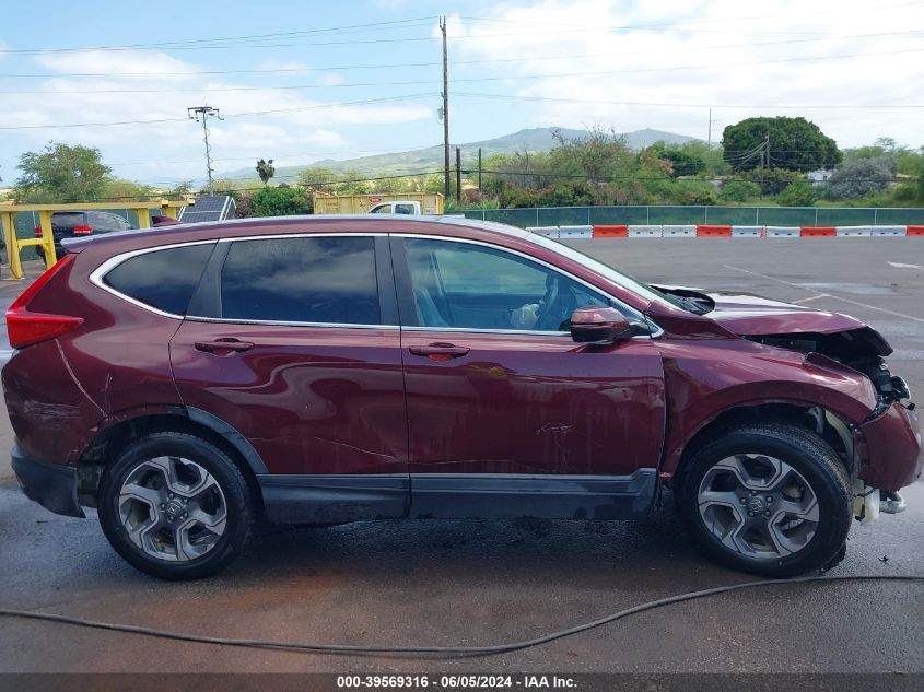 2019 Honda Cr-V Ex VIN: 7FARW1H50KE009155 Lot: 39569316