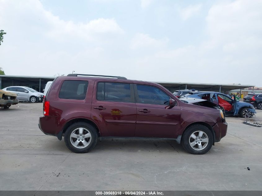 2009 Honda Pilot Ex-L VIN: 5FNYF38559B019791 Lot: 39569318