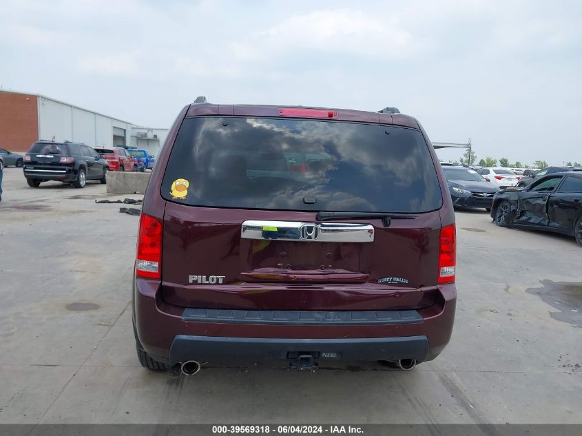 2009 Honda Pilot Ex-L VIN: 5FNYF38559B019791 Lot: 39569318