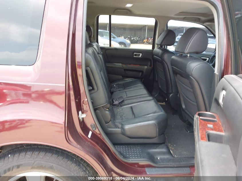 2009 Honda Pilot Ex-L VIN: 5FNYF38559B019791 Lot: 39569318