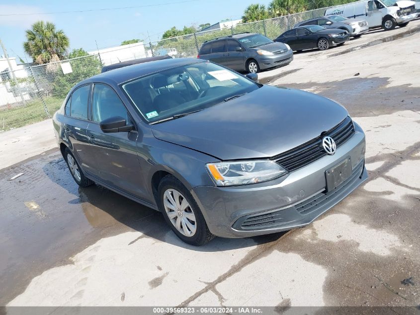 2012 Volkswagen Jetta 2.0L S VIN: 3VW2K7AJ3CM356556 Lot: 39569323