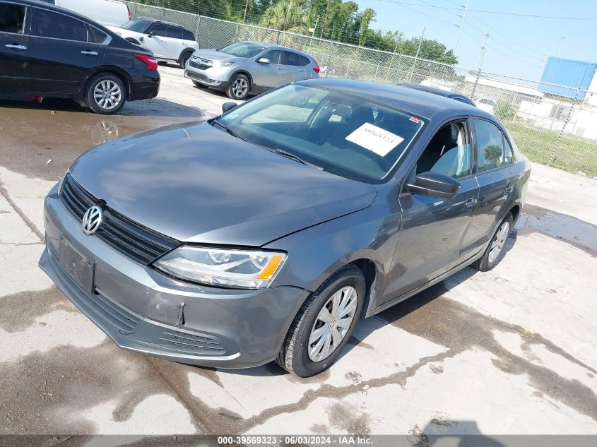 2012 Volkswagen Jetta 2.0L S VIN: 3VW2K7AJ3CM356556 Lot: 39569323