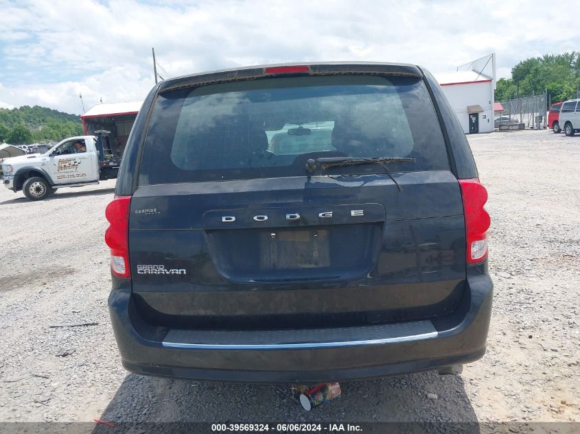 2014 Dodge Grand Caravan American Value Pkg VIN: 2C4RDGBG7ER196918 Lot: 39569324