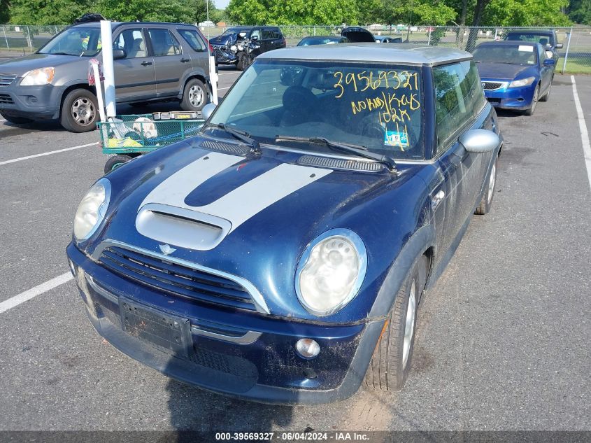 2006 Mini Cooper S VIN: WMWRE33536TJ48679 Lot: 39569327