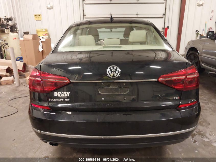 2017 Volkswagen Passat 1.8T Se VIN: 1VWBT7A3XHC019731 Lot: 39569335