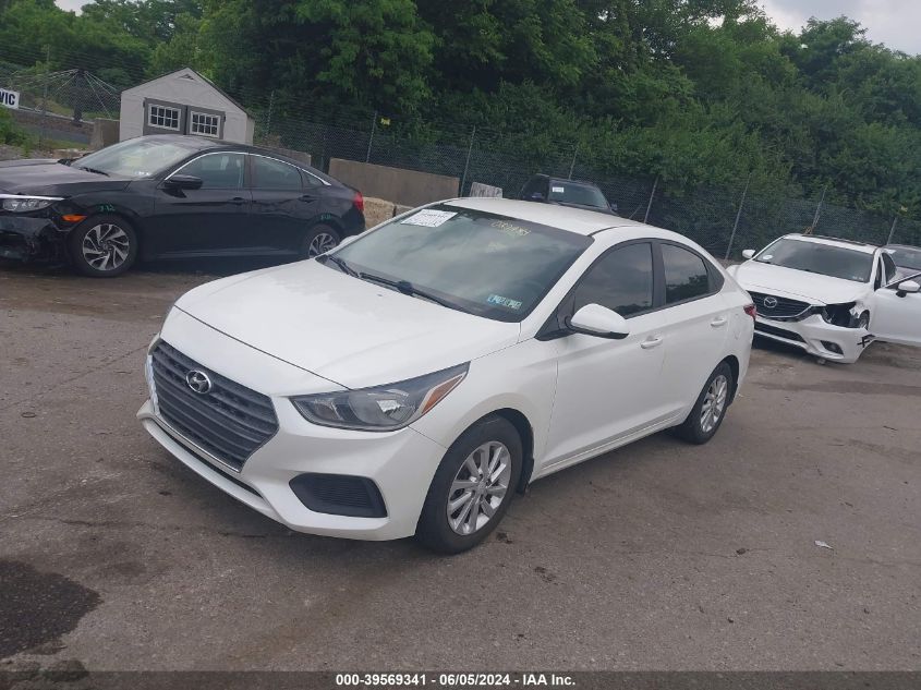 2018 Hyundai Accent Sel VIN: 3KPC24A34JE020784 Lot: 39569341