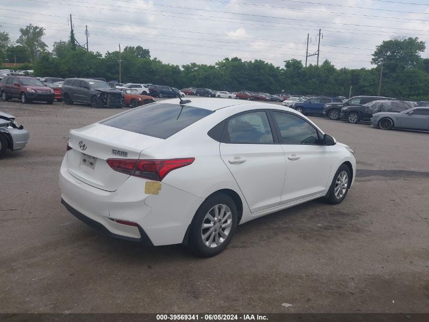 2018 Hyundai Accent Sel VIN: 3KPC24A34JE020784 Lot: 39569341