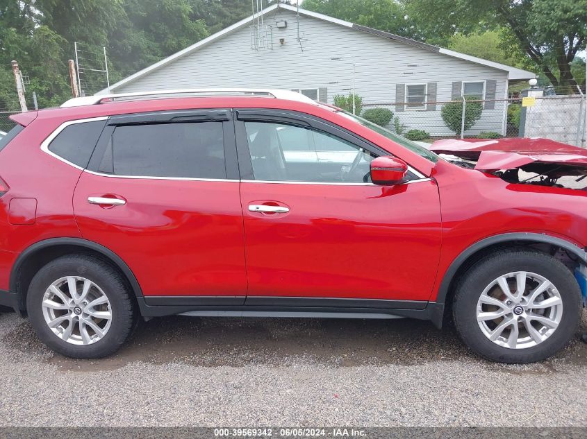 2017 Nissan Rogue Sv VIN: JN8AT2MV7HW286018 Lot: 39569342