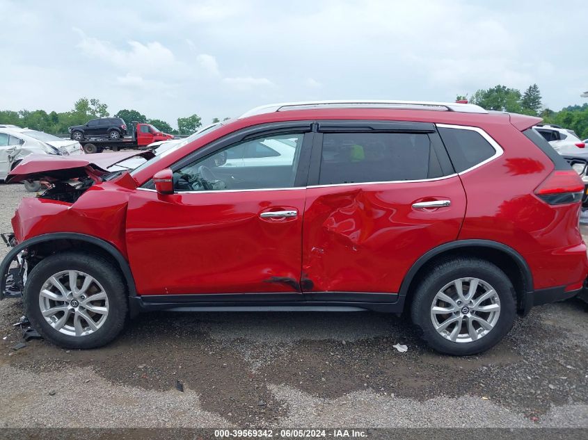 2017 Nissan Rogue Sv VIN: JN8AT2MV7HW286018 Lot: 39569342