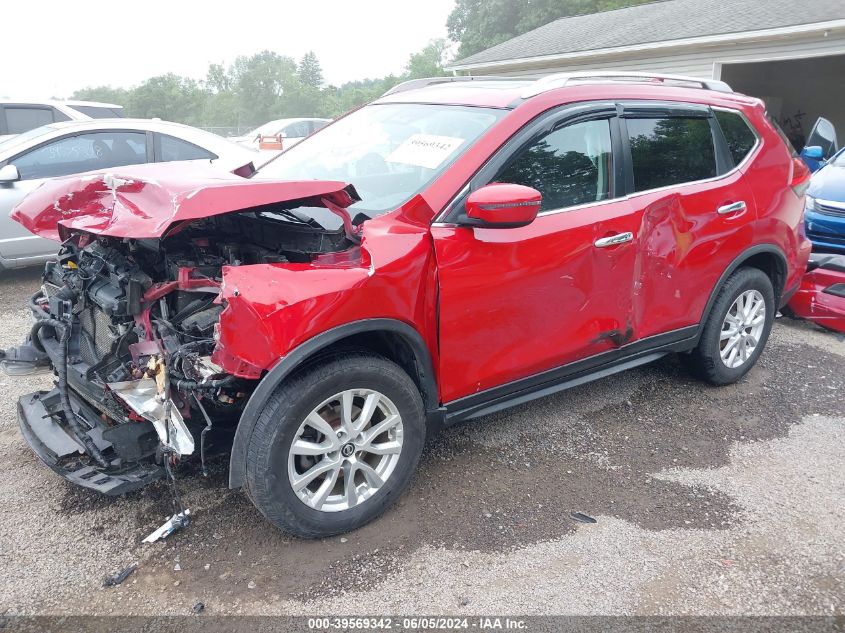 2017 Nissan Rogue Sv VIN: JN8AT2MV7HW286018 Lot: 39569342