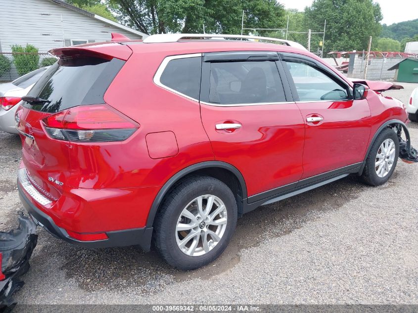 2017 Nissan Rogue Sv VIN: JN8AT2MV7HW286018 Lot: 39569342