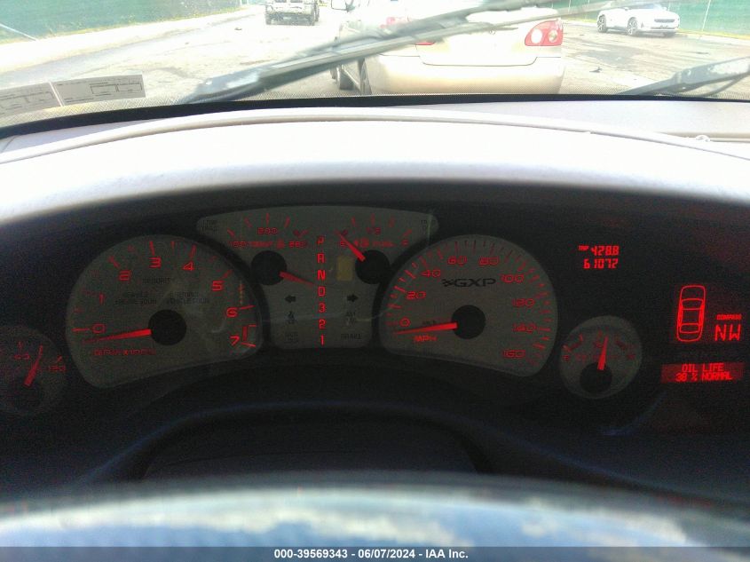 2005 Pontiac Bonneville Gxp VIN: 1G2HZ54YX5U159246 Lot: 39569343