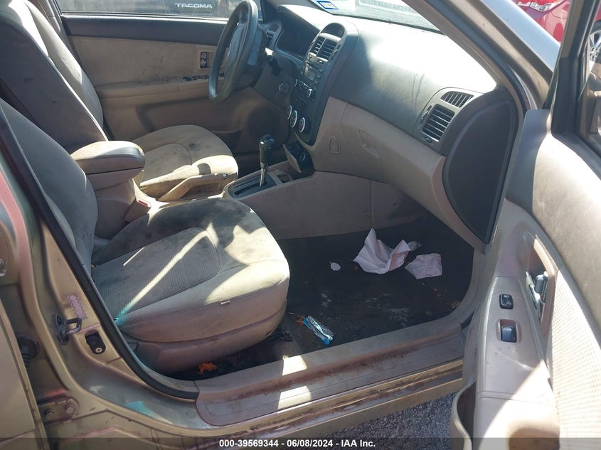 2007 Kia Spectra Ex VIN: KNAFE121875448553 Lot: 39569344