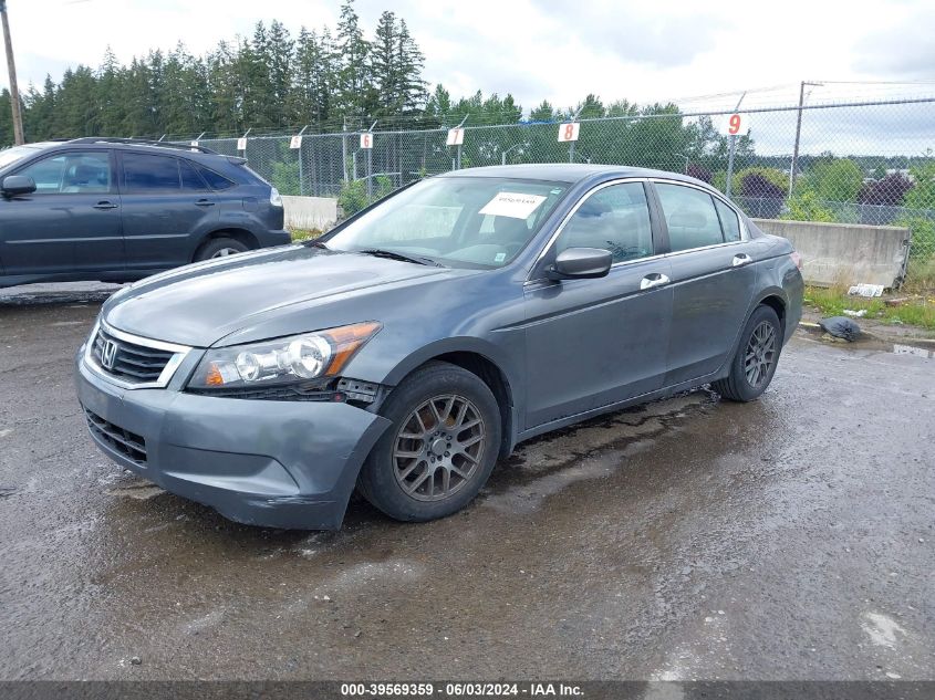 2010 Honda Accord 2.4 Lx VIN: 1HGCP2F36AA112501 Lot: 39569359