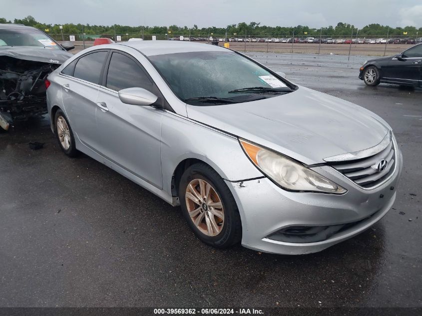 2014 Hyundai Sonata Gls VIN: 5NPEB4AC0EH862810 Lot: 39569362