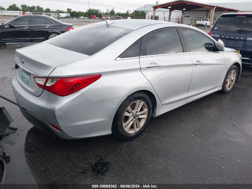 2014 Hyundai Sonata Gls VIN: 5NPEB4AC0EH862810 Lot: 39569362