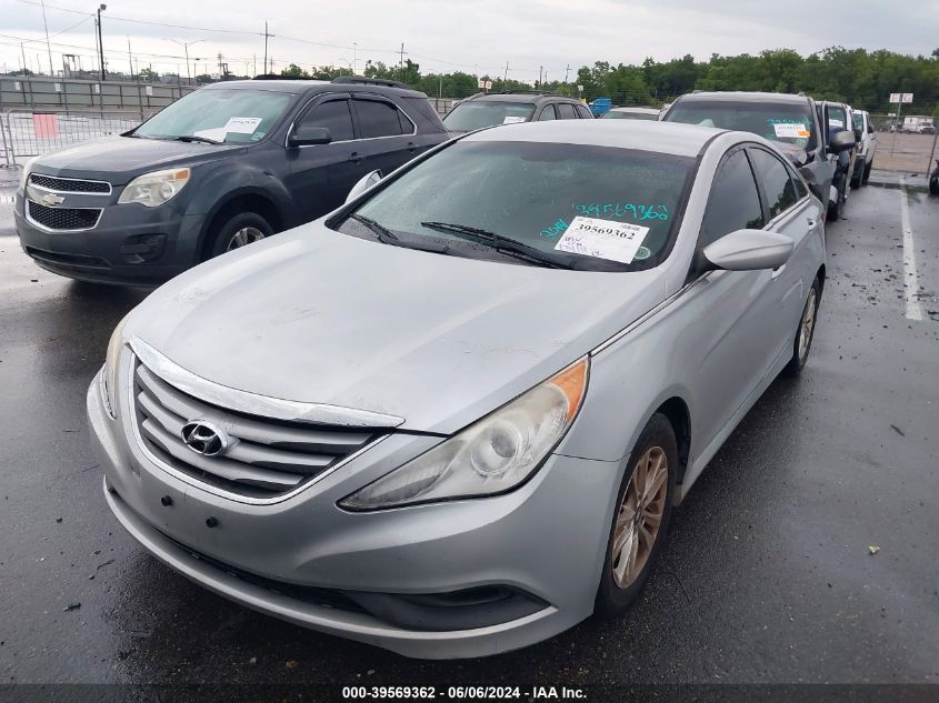 2014 Hyundai Sonata Gls VIN: 5NPEB4AC0EH862810 Lot: 39569362