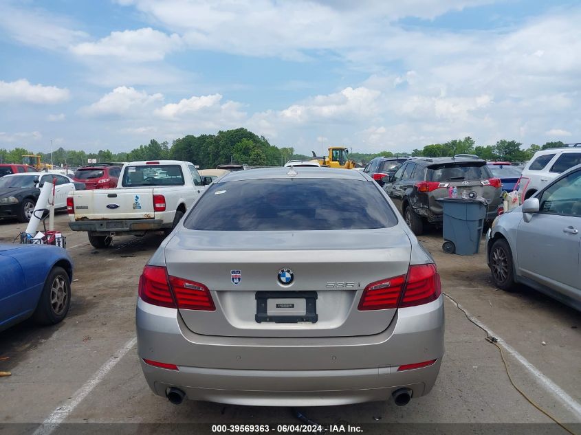 2012 BMW 535I VIN: WBAFR7C59CC808573 Lot: 39569363