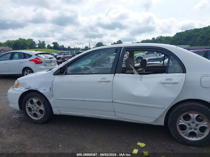 2004 Toyota Corolla Le VIN: JTDBR32E542038214 Lot: 39569367