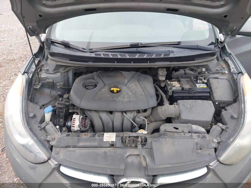 2013 Hyundai Elantra Gls VIN: 5NPDH4AE8DH270422 Lot: 39569387