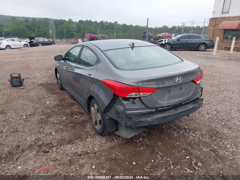 2013 Hyundai Elantra Gls VIN: 5NPDH4AE8DH270422 Lot: 39569387