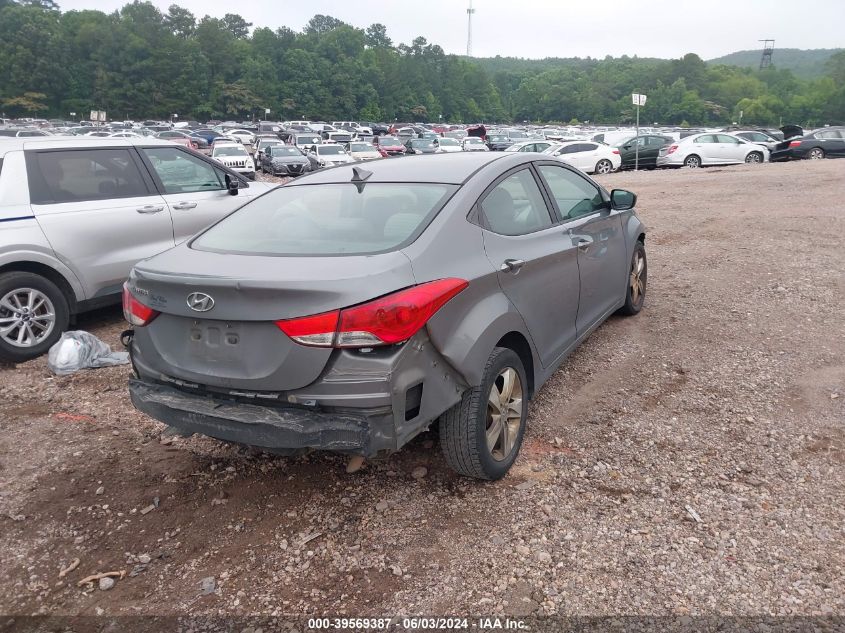 2013 Hyundai Elantra Gls VIN: 5NPDH4AE8DH270422 Lot: 39569387