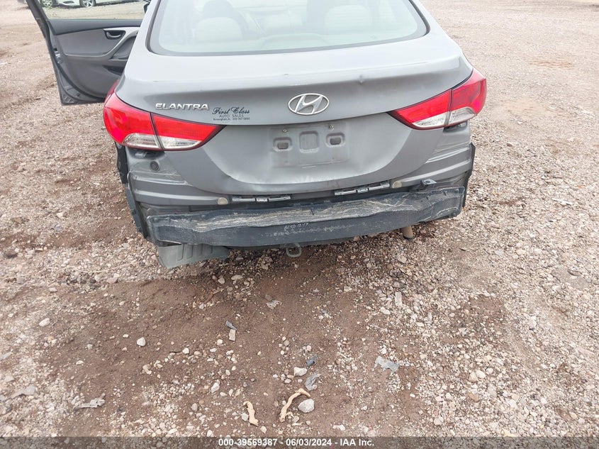 2013 Hyundai Elantra Gls VIN: 5NPDH4AE8DH270422 Lot: 39569387