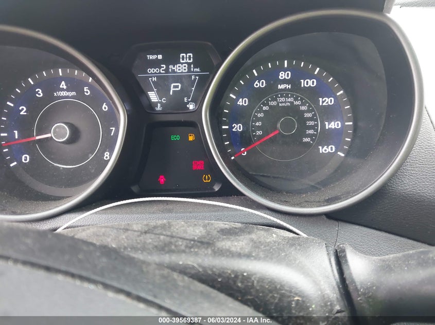 2013 Hyundai Elantra Gls VIN: 5NPDH4AE8DH270422 Lot: 39569387