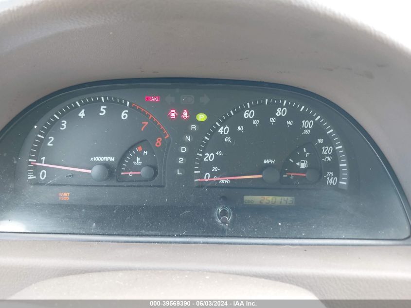 2004 Toyota Camry Le VIN: 4T1BE32K24U325172 Lot: 39569390