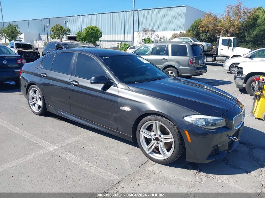 2013 BMW 550I VIN: WBAFR9C51DDX80128 Lot: 39569391