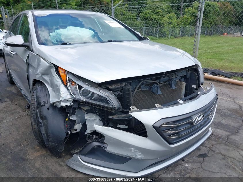 2017 Hyundai Sonata Sport VIN: 5NPE34AF9HH493652 Lot: 39569397
