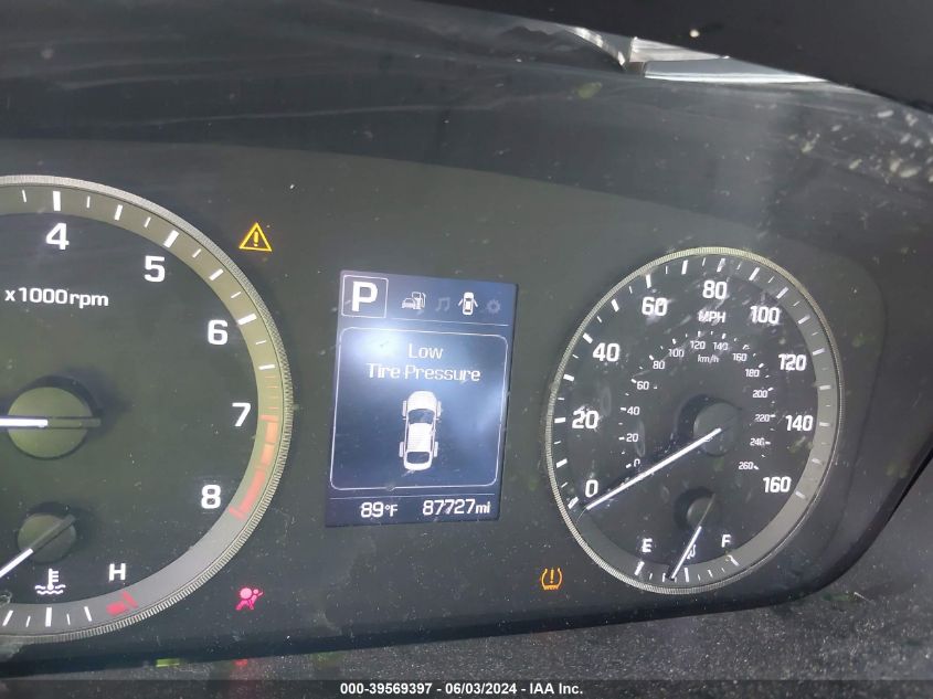 2017 Hyundai Sonata Sport VIN: 5NPE34AF9HH493652 Lot: 39569397