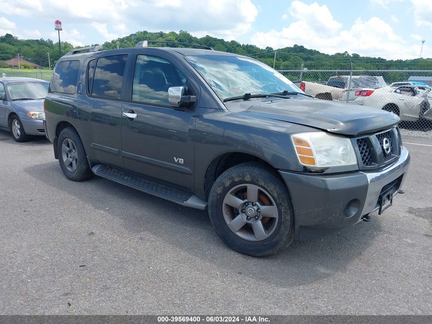 2005 Nissan Armada Se VIN: 5N1AA08B15N702213 Lot: 39569400