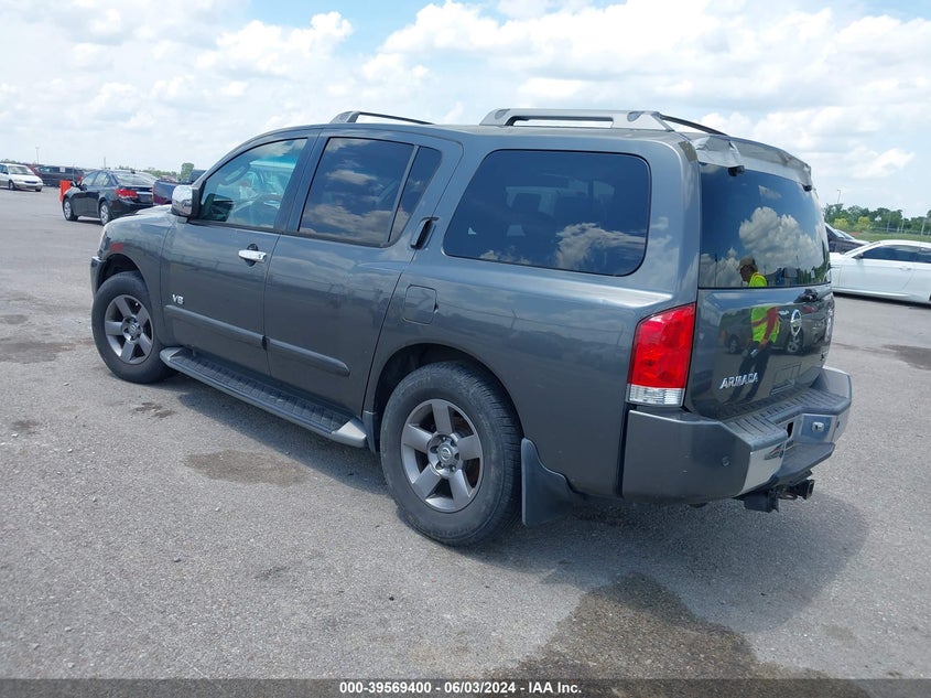 2005 Nissan Armada Se VIN: 5N1AA08B15N702213 Lot: 39569400