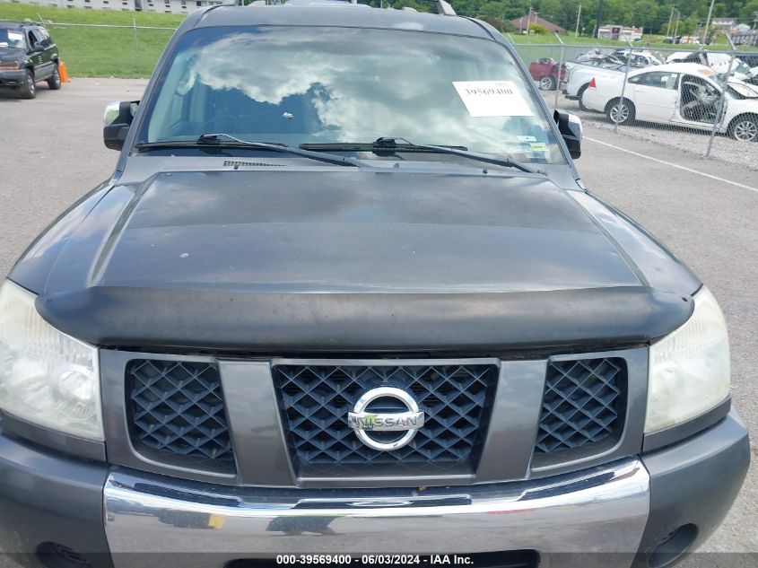 2005 Nissan Armada Se VIN: 5N1AA08B15N702213 Lot: 39569400