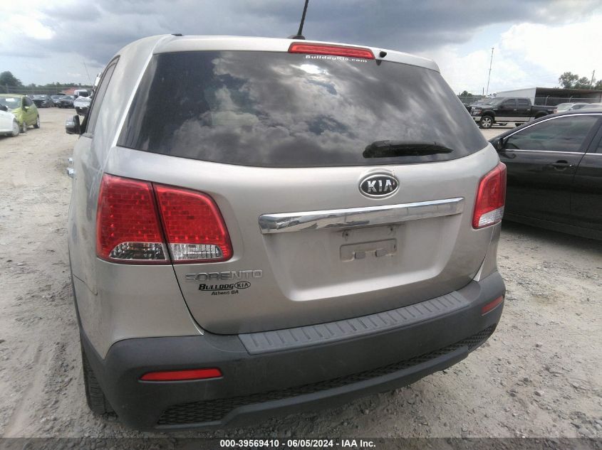 2012 Kia Sorento Lx VIN: 5XYKT3A1XCG300507 Lot: 39569410