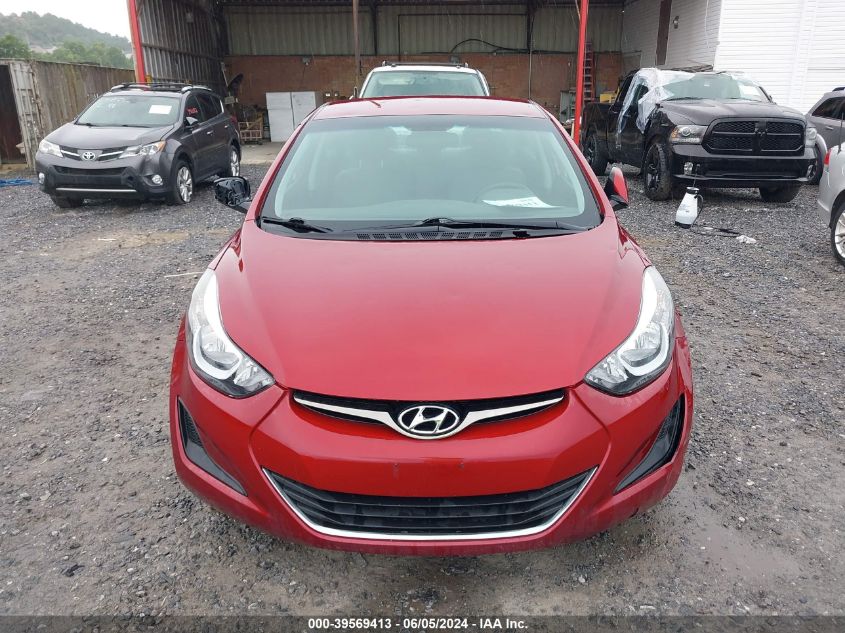 2014 Hyundai Elantra Se VIN: 5NPDH4AE5EH540241 Lot: 39569413