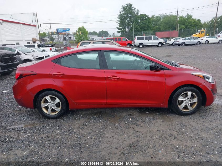 2014 Hyundai Elantra Se VIN: 5NPDH4AE5EH540241 Lot: 39569413