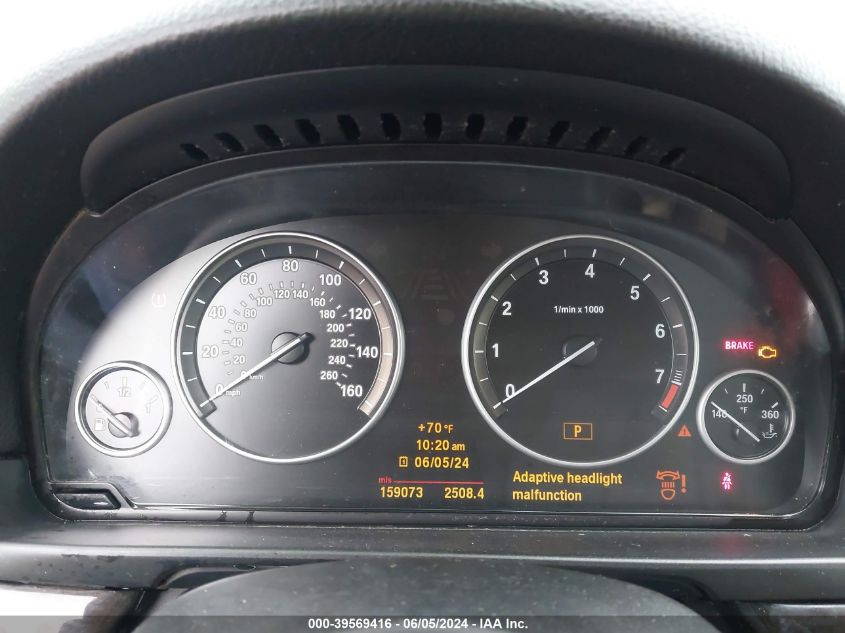 2011 BMW 535I VIN: WBAFR7C5XBC603651 Lot: 39569416