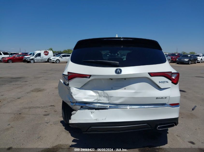 5J8YE1H30NL013654 2022 Acura Mdx Standard