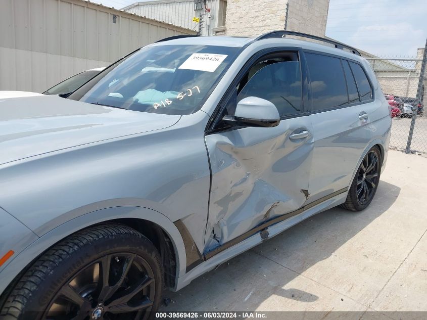 2024 BMW X7 xDrive40I VIN: 5UX23EM01R9U12815 Lot: 39569426