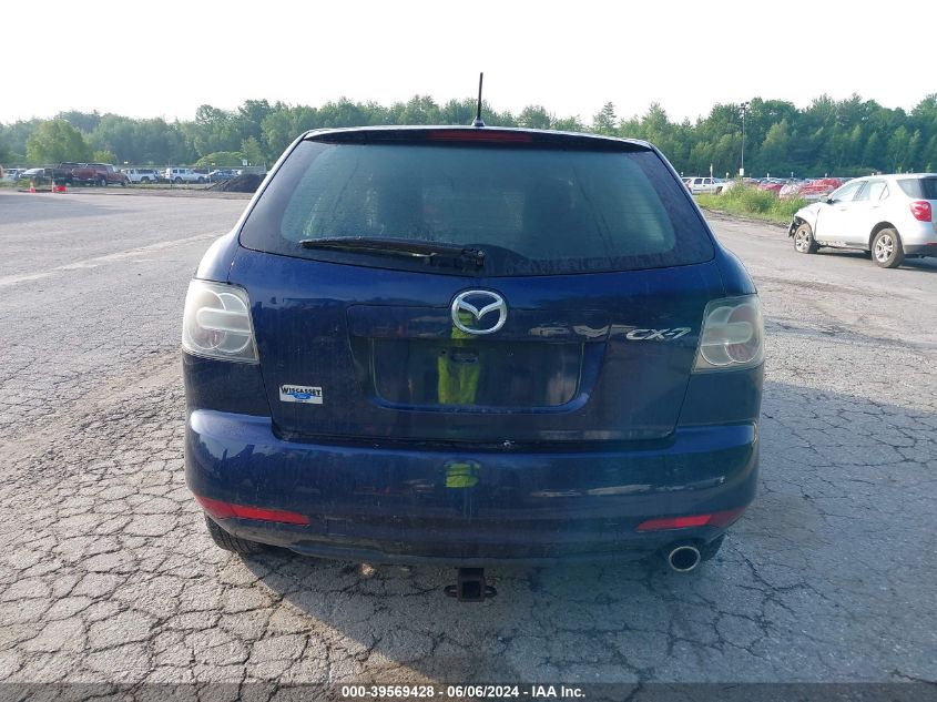 2012 Mazda Cx-7 I Sv VIN: JM3ER2AM5C0416839 Lot: 39569428