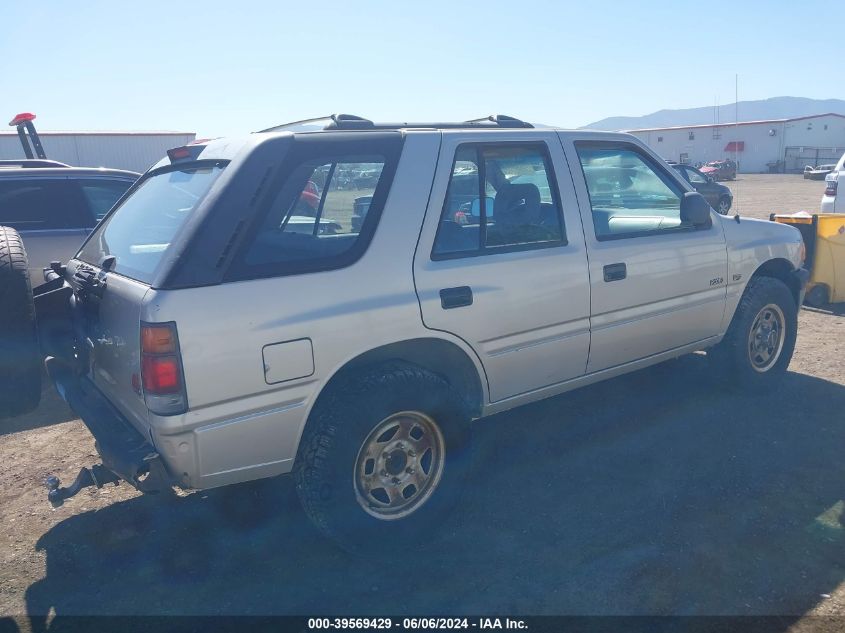 1997 Isuzu Rodeo S/Ls VIN: 4S2CM58V1V4347436 Lot: 39569429