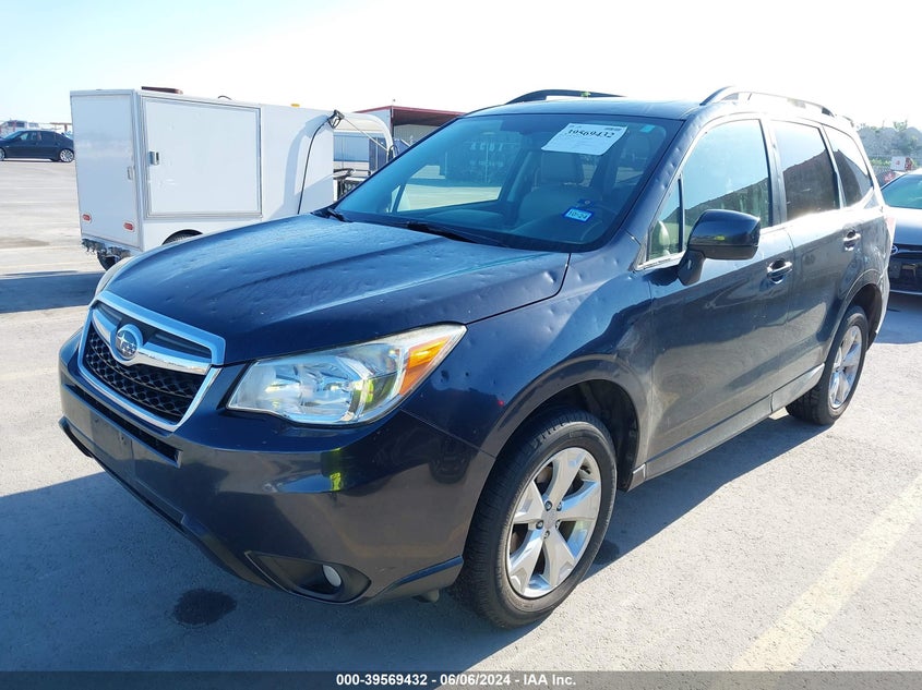 2014 SUBARU FORESTER 2.5I LIMITED - JF2SJAJC8EH447691