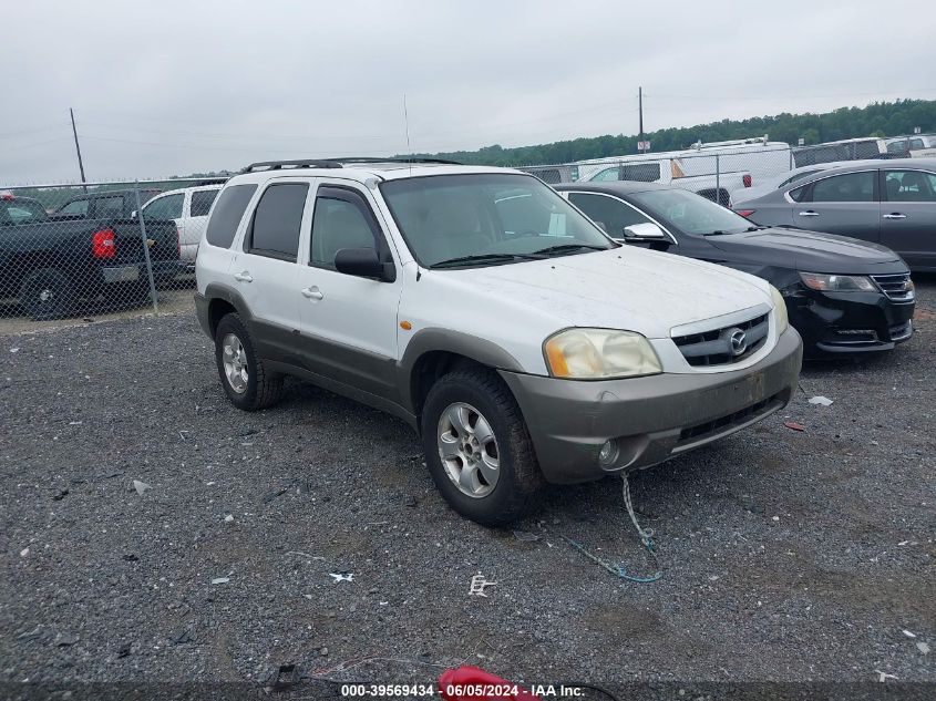 2003 Mazda Tribute Lx V6 VIN: 4F2YZ04143KM12376 Lot: 39569434