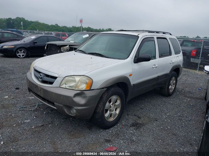 2003 Mazda Tribute Lx V6 VIN: 4F2YZ04143KM12376 Lot: 39569434