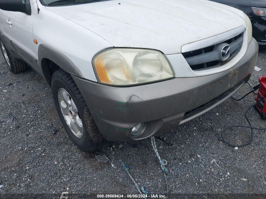 2003 Mazda Tribute Lx V6 VIN: 4F2YZ04143KM12376 Lot: 39569434